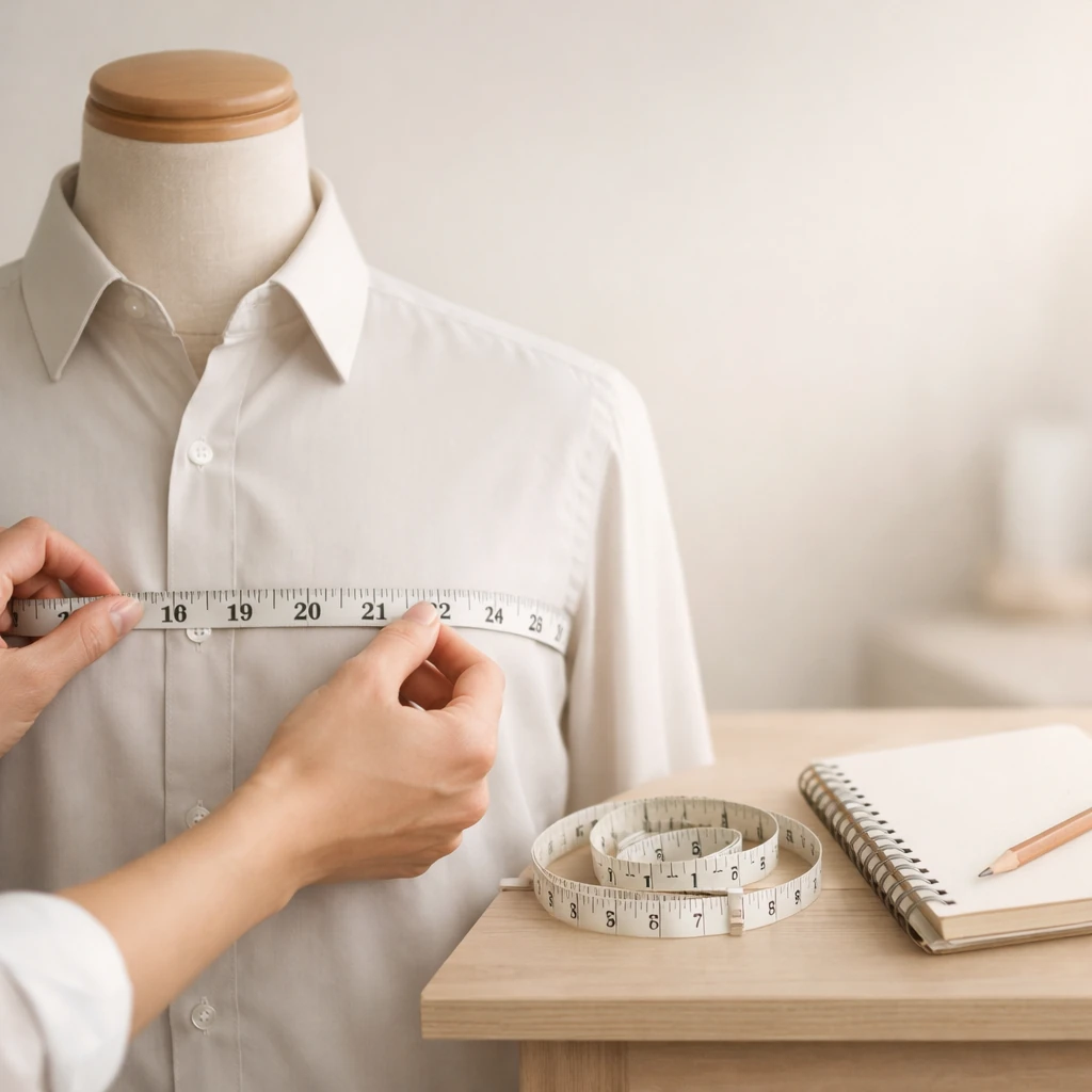 راهنمای اندازه گیری سایز لباس