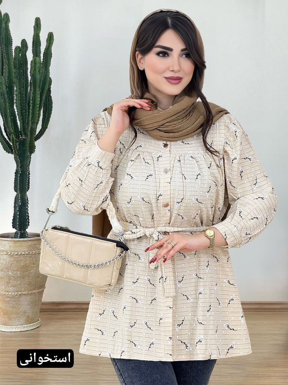 شومیز مدل ستایش (کد 9080)