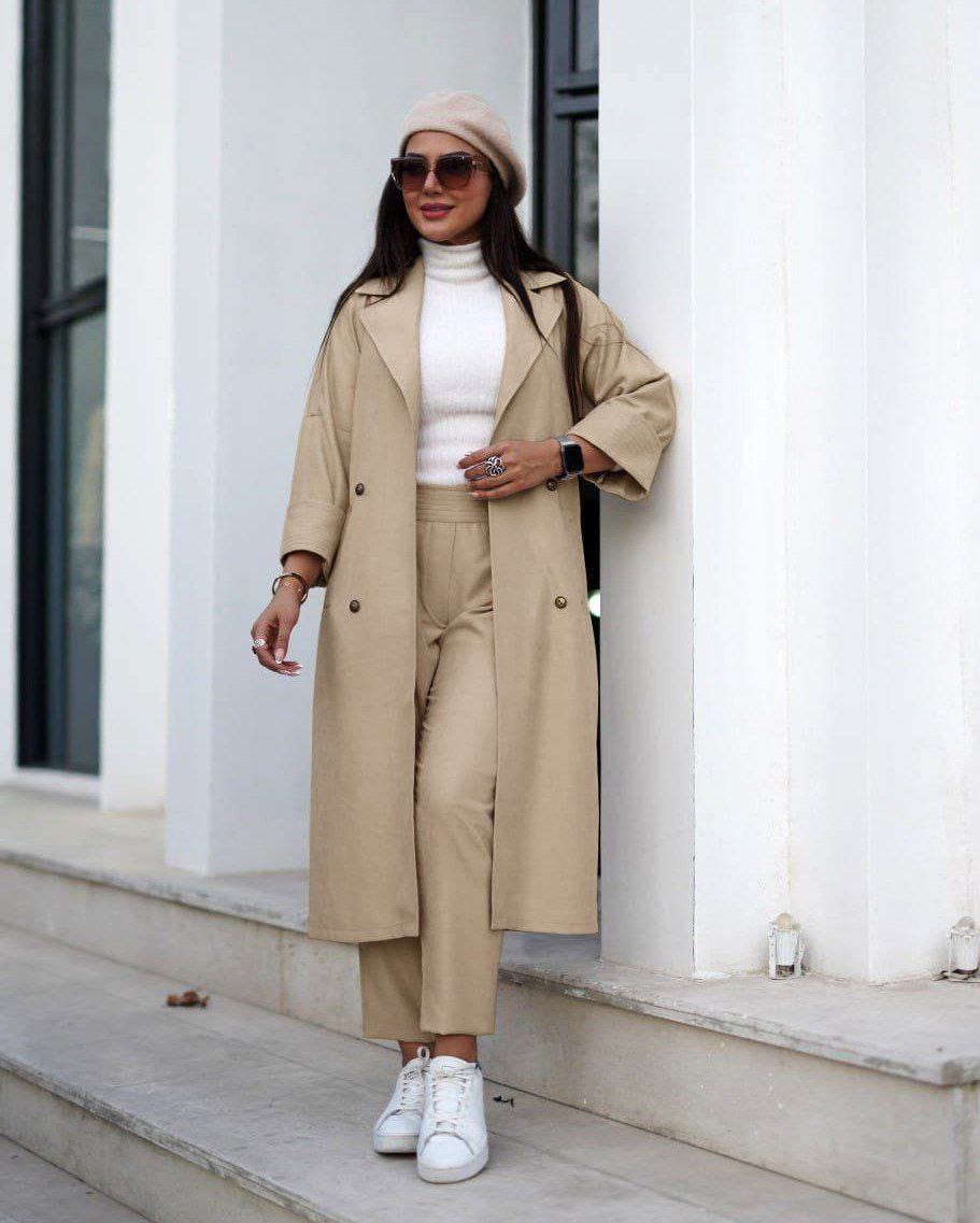 مدل مانتو شلوار فلورا